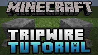 Minecraft  Tripwire Tutorial TU14 Update Xbox 360  PS3  Tripwire Hook Guide for Minecraft [upl. by Alrahc268]