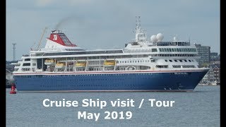 Fred Olsen Cruises Braemar Ship visit tour [upl. by Corly]