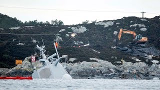 DIREKTE Følg bergingen av KNM «Helge Ingstad» minutt for minutt [upl. by Norrie]