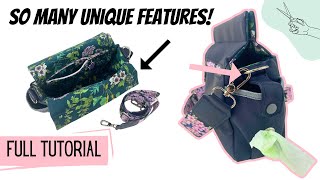 Dog Walking Bag Tutorial [upl. by Aenotna160]