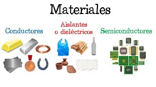 💡Materiales Conductores Aislantes y Semiconductores⚡️ Fácil y Rápido  FÍSICA [upl. by Erastes477]