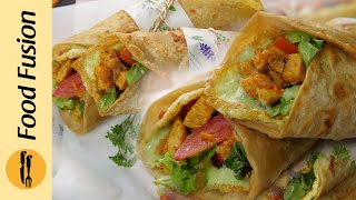 Anda Paratha Wrap Recipe by Food Fusion [upl. by Anipsed]