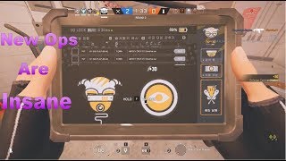 NEW OPS ARE INSANE  Rainbow Six Siege Operation White Noise [upl. by Carbo]