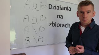 Matematyka Działania na Przedziałach Przedziały liczbowe [upl. by Lynn]