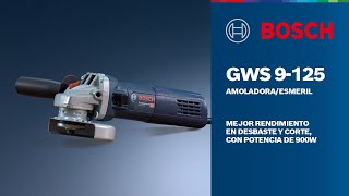 Rendimiento mejorado de desbaste y corte  GWS 9125 [upl. by Otsirc]