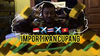 CARA IMPORT CUPANG DARI THAILAND [upl. by Masha]