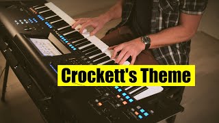 CROCKETTS THEME Jan Hammer  GENOS2 Cover [upl. by Chip941]