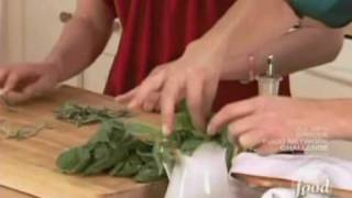 Sandra Lee  Spinach and Basil Orzo [upl. by Florella]