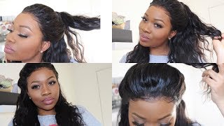 Comment poser sa lace frontal sans colle  Avec UniceHair [upl. by Sert380]