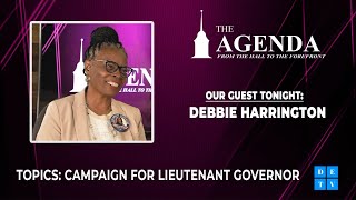 DETVs The Agenda  Debbie Harrington Candidate for Lieutenant Governor [upl. by Carson]