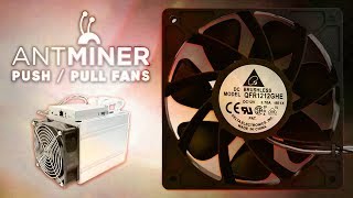 ASIC Push Pull Fan Configs Antminer Z9 mini  Blackminer F1 Mining Temperature [upl. by Roshelle]