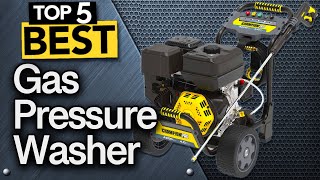 ✅ TOP 5 Best Gas Pressure Washers Today’s Top Picks [upl. by Gnohc]