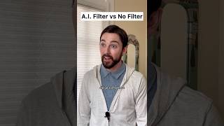 AI Filter vs No Filter ai filter [upl. by Atnomed]