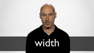 How to pronounce WIDTH in British English [upl. by Harbed]