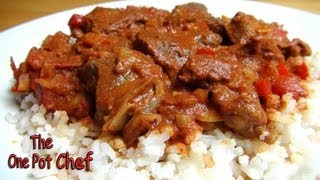 Slow Cooked Beef Goulash  One Pot Chef [upl. by Holmen277]