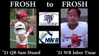 Freshman QB Sam Huard amp WR Jabez Tinae were electric on 916 NWBQuickMix [upl. by Renaldo]