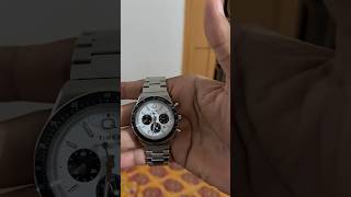 Timex Panda Q chronograph 6 second video timex TimexPandaQ TimexMarlin TimexMarlinPanda watch [upl. by Galer952]