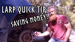 Larp Quick Tip Saving Money [upl. by Notgnimer468]