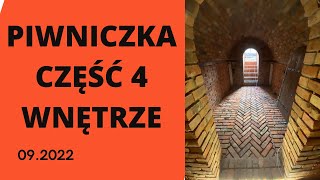 Piwniczka część 4 wnętrze Okładzina ze starej cegły [upl. by Ripley693]