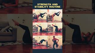 Strength and Stability Routine  Weight Loss fitnessgoals miniworkouts [upl. by Benilda]