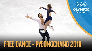 Figure Skating  Ice Dancing  Free Dance  PyeongChang 2018 Replays [upl. by Heck409]