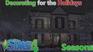 Sims 4 Seasons Holiday Decorations HowTo [upl. by Waki]