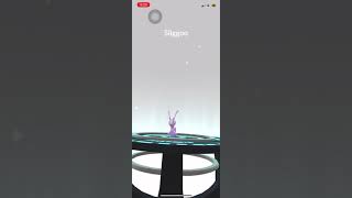 Evolving my Goomy into Sliggoo and Goodra in Pokémon GO [upl. by Ydassac758]