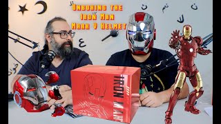 Unboxing the Iron Man Mark V Helmet [upl. by Ainerol]