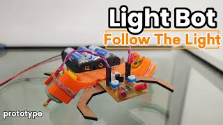 Robot Yang Bisa Mengikuti Cahaya  LightBot Inorobo Robotics [upl. by Stafford243]