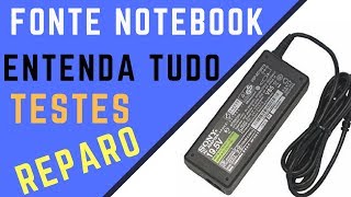 Fontes de Notebook  Entenda Teste Conserte [upl. by Alekim]