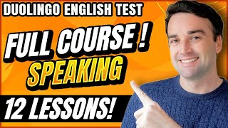 Duolingo English Test Speaking Course  12 Lessons [upl. by Zollie]