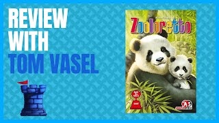 Zooloretto Review with Tom Vasel [upl. by Behnken679]