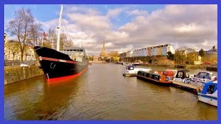 Clifton Suspension Bridge amp Floating Harbour Bristol [upl. by Nednyl713]