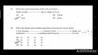 TNEBASSESSORModel question paper General English analyse [upl. by Nelle]