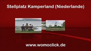 Wohnmobil  Stellplatz Camperpark Zeeland Kamperland Niederlande  womoclickde [upl. by Alyakcm]