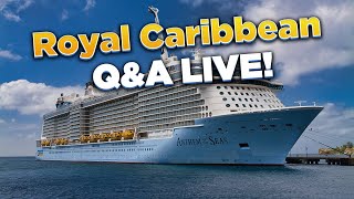 Royal Caribbean QampA LIVE [upl. by Amyaj]