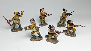 WW2 Italian Infantry Bersaglieri North Africa 172 Scale Conversion and Painting [upl. by Rede]