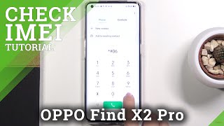 How to Locate IMEI and Serial Number in OPPO Find X2 Find IMEI and SN [upl. by Anahsak]