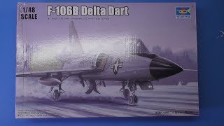 Sprue Review Trumpeter 148 F106B Delta Dart [upl. by Brnaba]