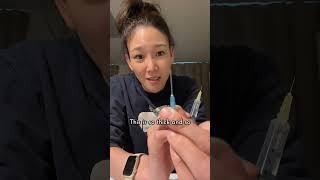 Giving myself IVF Progesterone Shots  part 3  Frozen Embryo Transfer PIOshots embryotransfer [upl. by Eilyac164]