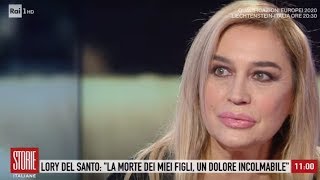 Lory Del Santo quotLa morte dei miei figli un dolore incolmabilequot  Storie italiane 15102019 [upl. by Alphonse]