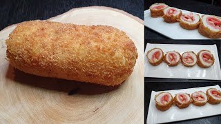 Chicken Cordon Bleu Recipe P70 ONLY without Toothpick Pinoy Style  PANG NEGOSYO  Nhaj kitchen [upl. by Dloniger]