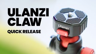 Ulanzi Best Budget Claw Quick Release System for Camera Users [upl. by Gnauq170]