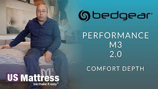 BedGear Performance M3 20 Medium Soft  Comfort Depth 1 [upl. by Stannfield]