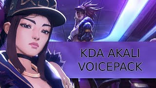 KDA Akali Voicepack Skin [upl. by Neidhardt]