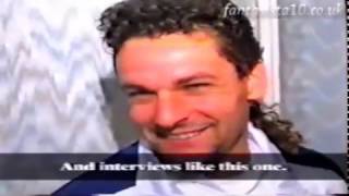 Vintage Roberto Baggio Italy interview with Gazzetta Football Italia 1993 [upl. by Keynes]