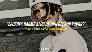 Lil Peep  Downtown  Sub Español amp Lyrics [upl. by Nilla859]