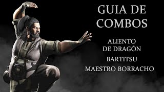 BO RAI CHO GUIA DE COMBOS TUTORIAL MK XL [upl. by Rosena]