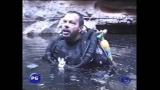 scuba cave diving The Big Black The last dive of David Shaw 21 43 XviD format [upl. by Neehsas326]