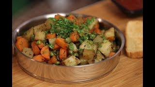 Quick Pressure Cooked Vegetables  Family Food Tales with Mrs Alyona Kapoor  Sanjeev Kapoor Khazana [upl. by Emelin688]